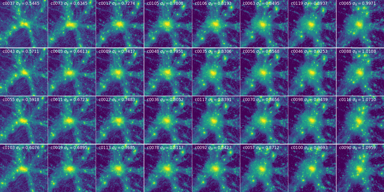 Halo in Different Cosmologies